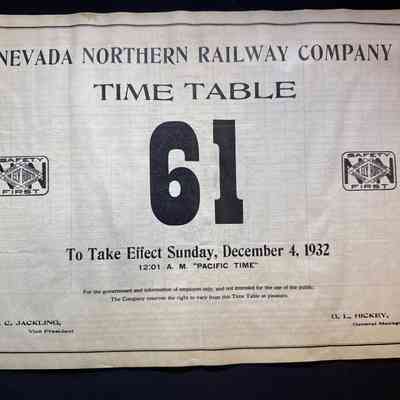 Timetable No. 61