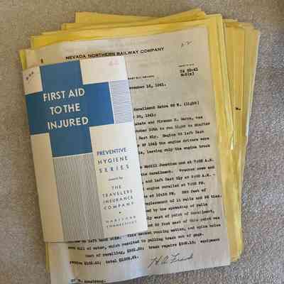 A-2 Accidents and Personal Injuries - 1938-41