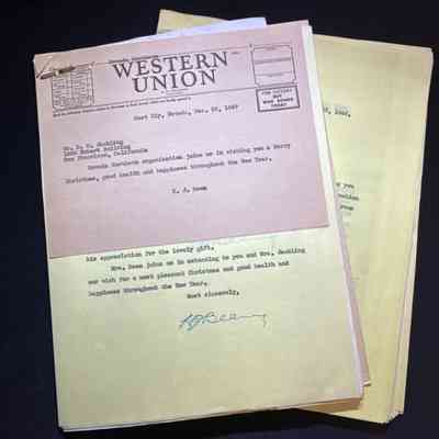 P-1 Personal Letters 1946-1947