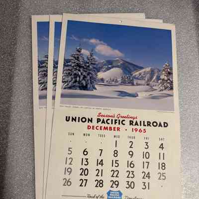 UP Calendar-1966