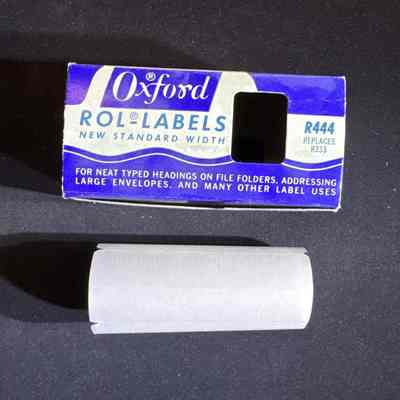 Oxford Rol-Labels