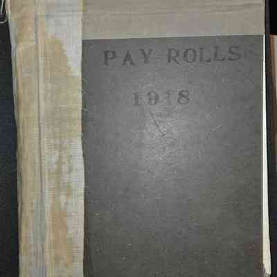 Payroll Ledger - 1918