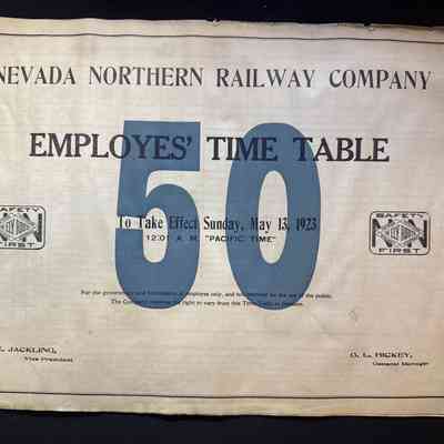 Timetable No. 50
