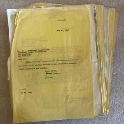Unlabeled Files - 1939-1943