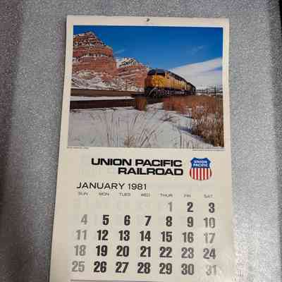 UP Calendar-1981