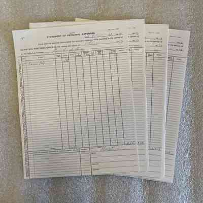 E-7 Expense Accounts - 1972