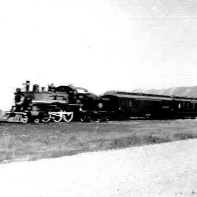 #40 with the 50th Anniversary Train