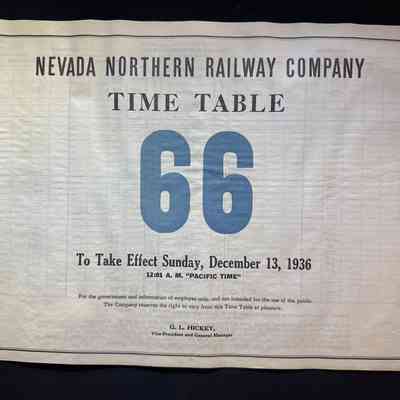 Timetable No. 66