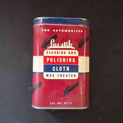 Las-stik Cleaning Cloth and Tin