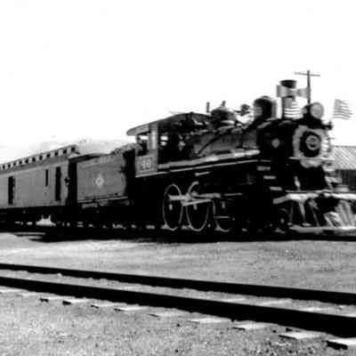 #40 with 50th Anniversary Train