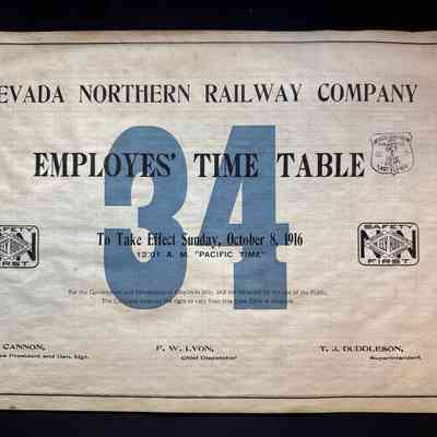 Timetable No. 34