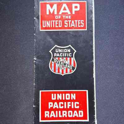 Map of the United States-Union Pacific