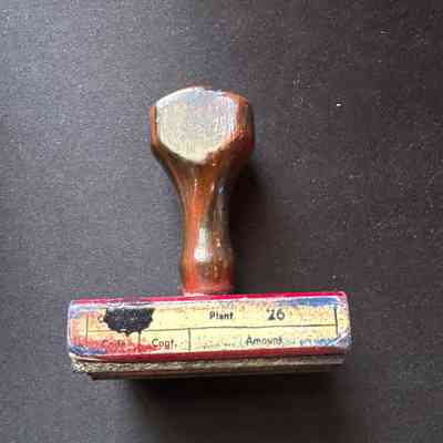 Rubber Stamp-Form Box