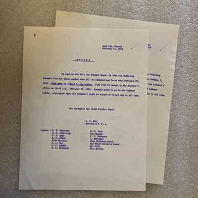 C-2 Claims, except Livestock - 1962-63