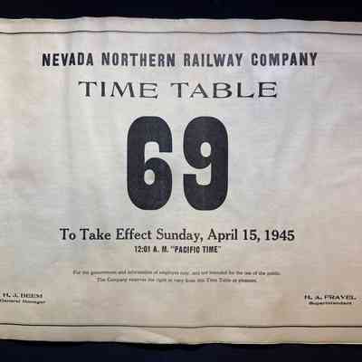 Timetable No. 69