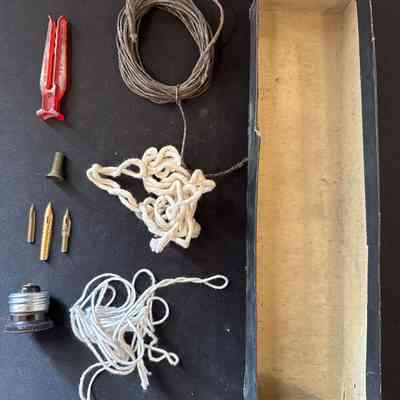 Office Tray with Misc. Items