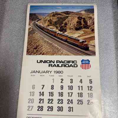 UP Calendar-1980