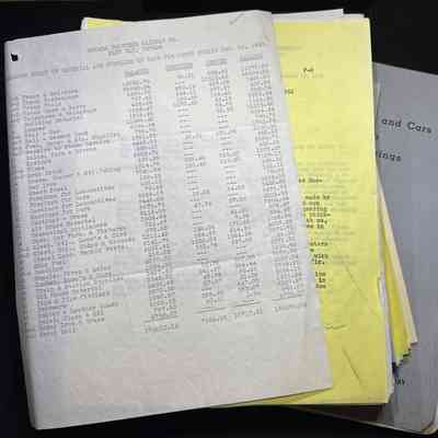P-6 Purchasing Department 1952-1953