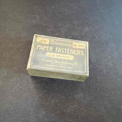 Box-Paper Fasteners