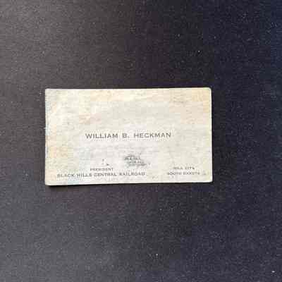 Business Card-William B. Heckman