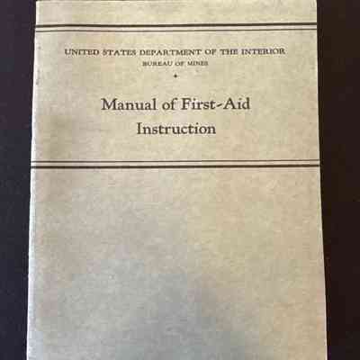 Manual of First-Aid Instruction