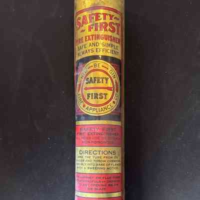 Safety First Fire Extinguisher