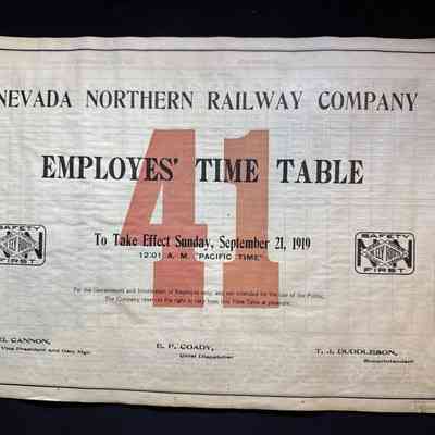 Timetable No. 41