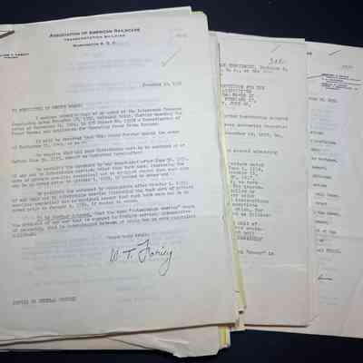 I-1 Interstate Commerce Commission - 1952-1953