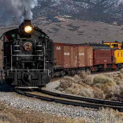 #93 with Mixed Train