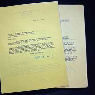 P-1 Personal Letters 1950-1951