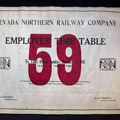 Timetable No. 59