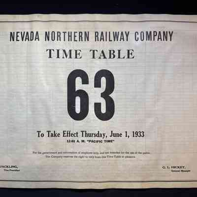 Timetable No. 63