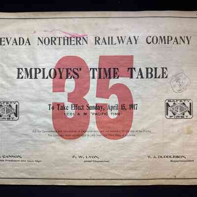 Timetable No. 35