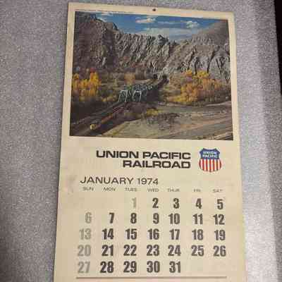 UP Calendar-1974