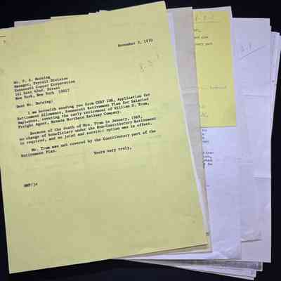 P-3-1 Pensions Under KCC Plan 1970