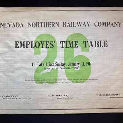Timetable No. 26