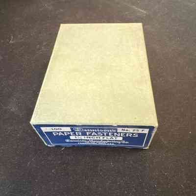 Paper Fastener Box