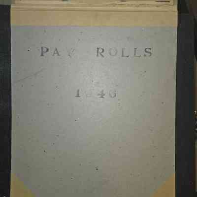 Payroll Ledger - 1946