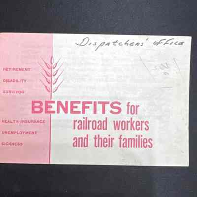 Benefits for Railroad Workers and Their Families