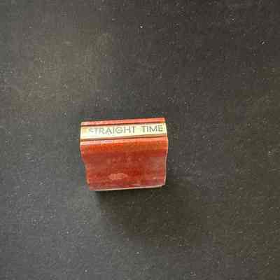 Rubber Stamp-Straight Time