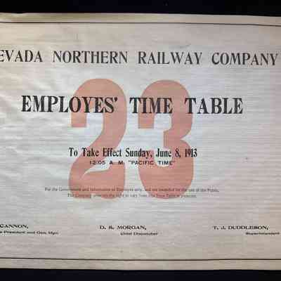 Timetable No. 23