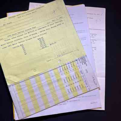 T-3 Taxes, Federal, State, Etc. 1970-1972