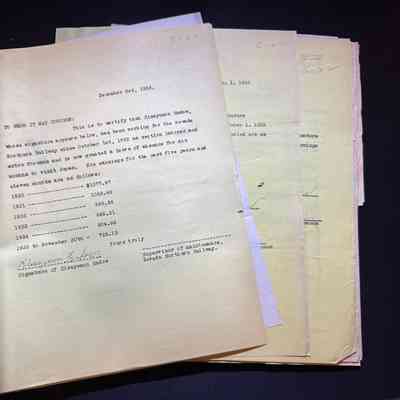 S-22 Service Records