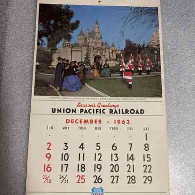 UP Calendar-1963