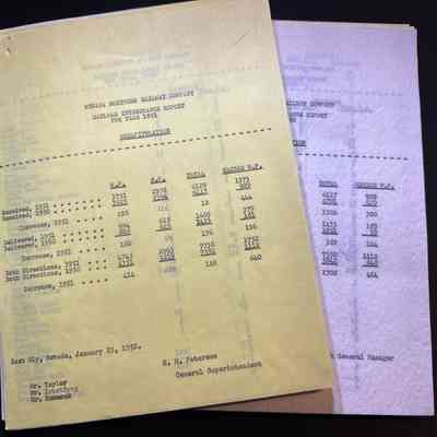 I-2 Interchange Reports 1950-1951