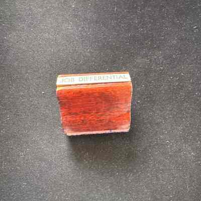 Rubber Stamp-Job Differential