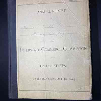 1914 Annual Report to the ICC