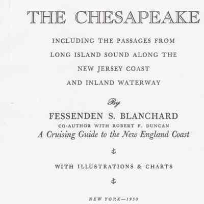 A Cruising Guide to the Chesapeake