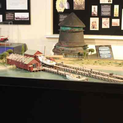 Butler Boatyard Diorama