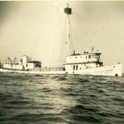 Menhaden fishing vessel